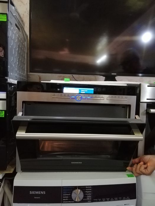 Духовка с микроволновкой Siemens 45см