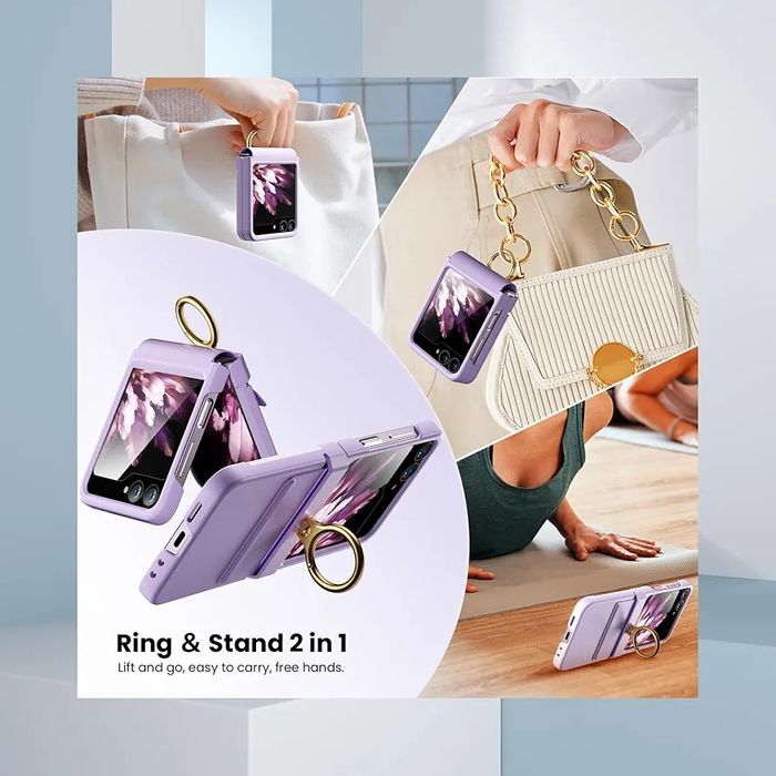 Etui case Samsung Galaxy Z Filp 6 fioletowy O203