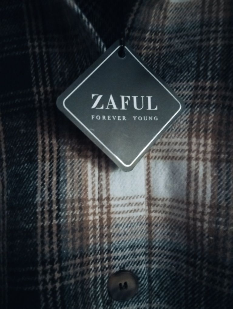 ZAFUL Damska koszula flanelowa super jakość  L wyprzedaż OUTLET