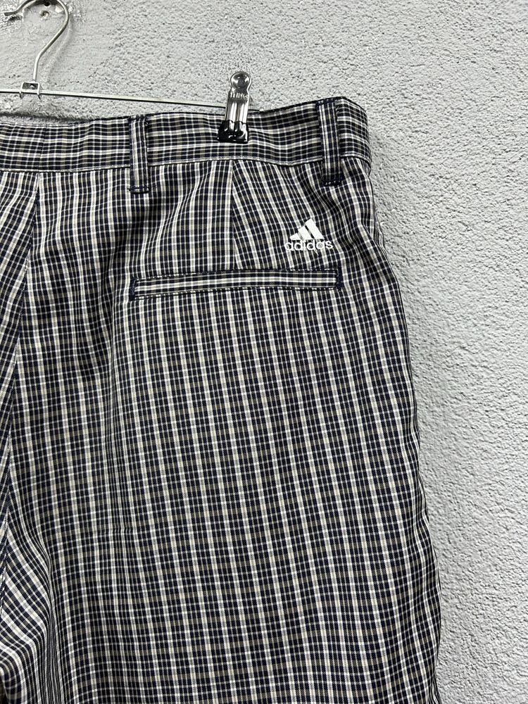 Шорти Adidas W34 (L) оригінал чоловічі в клітинку