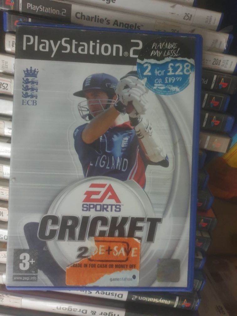 Cricket ps2 playstation 2