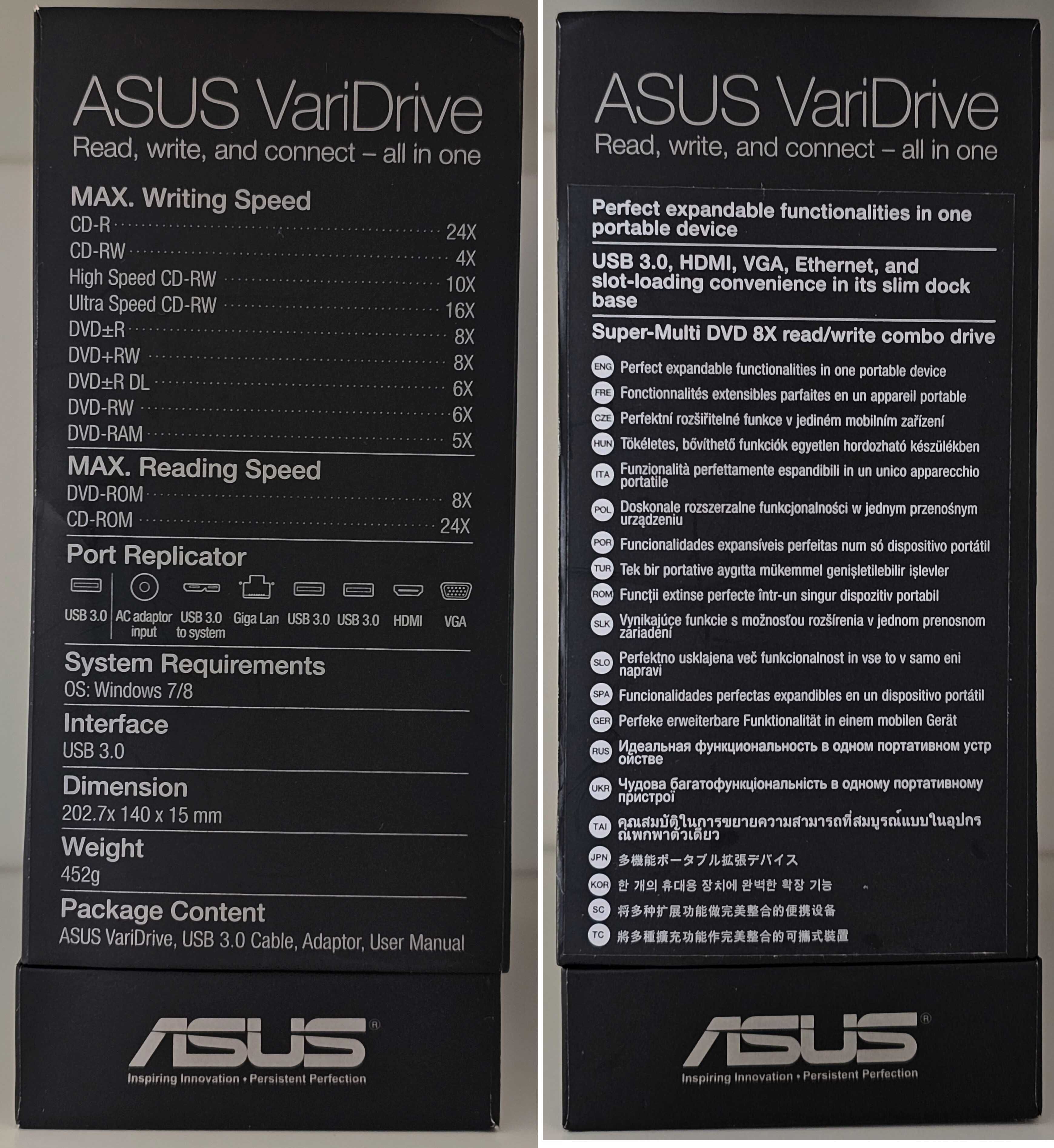 Docking Station Asus VariDrive