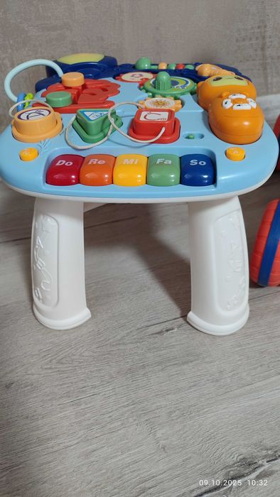 Каталка-ходунки 2 в 1 "Весёлый бизиборд"