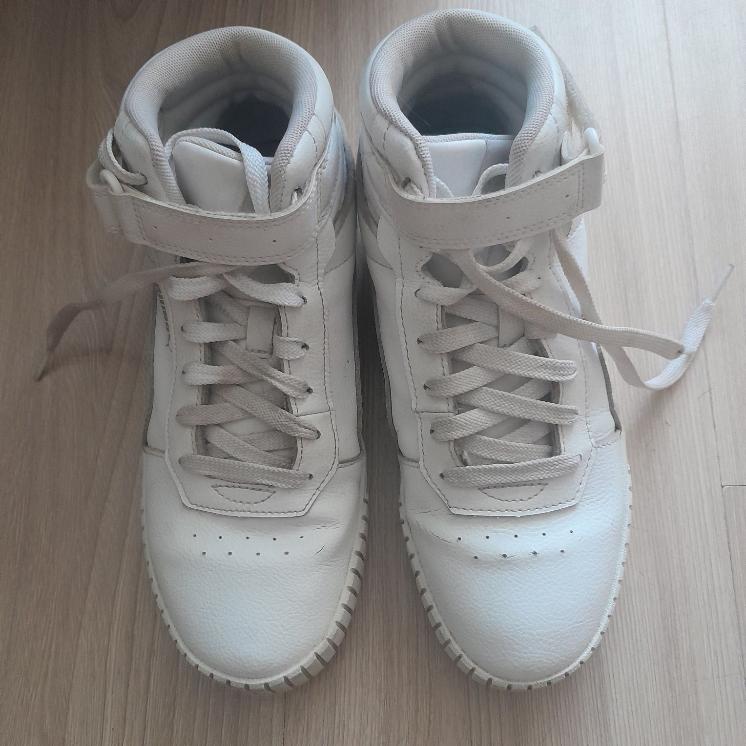 Buty puma adidasy wysokie 39 białe