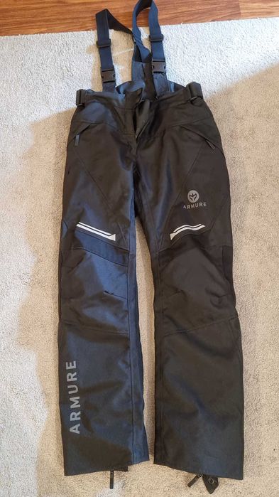 Calças Moto ARMURE Mack Pretas (XS Short touring)