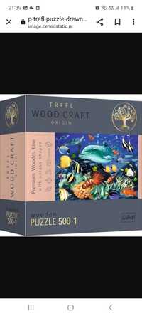 Puzzle wood craft trefl 500+1