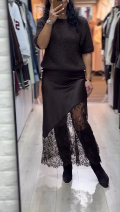 Неймовірна спідничка з мереживом