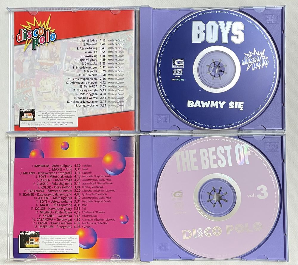 Disco Polo the best of Boys Bawmy się zestaw 2xCD