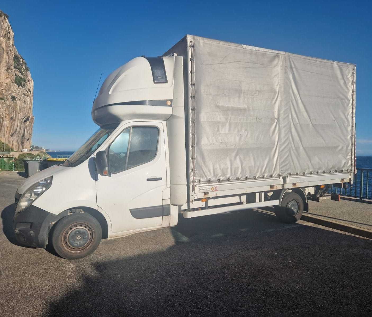 Renault Master, plandeka z windą, 10 EURO palet