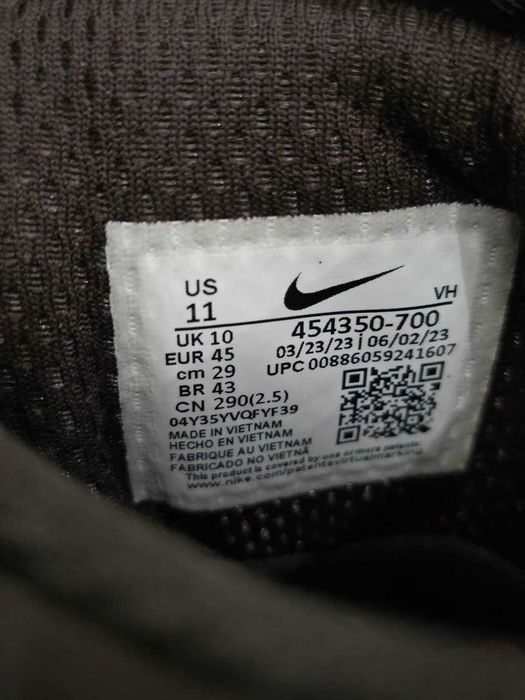 Кожаные мужские ботинки мужские Nike Manoa Leather Оригинал