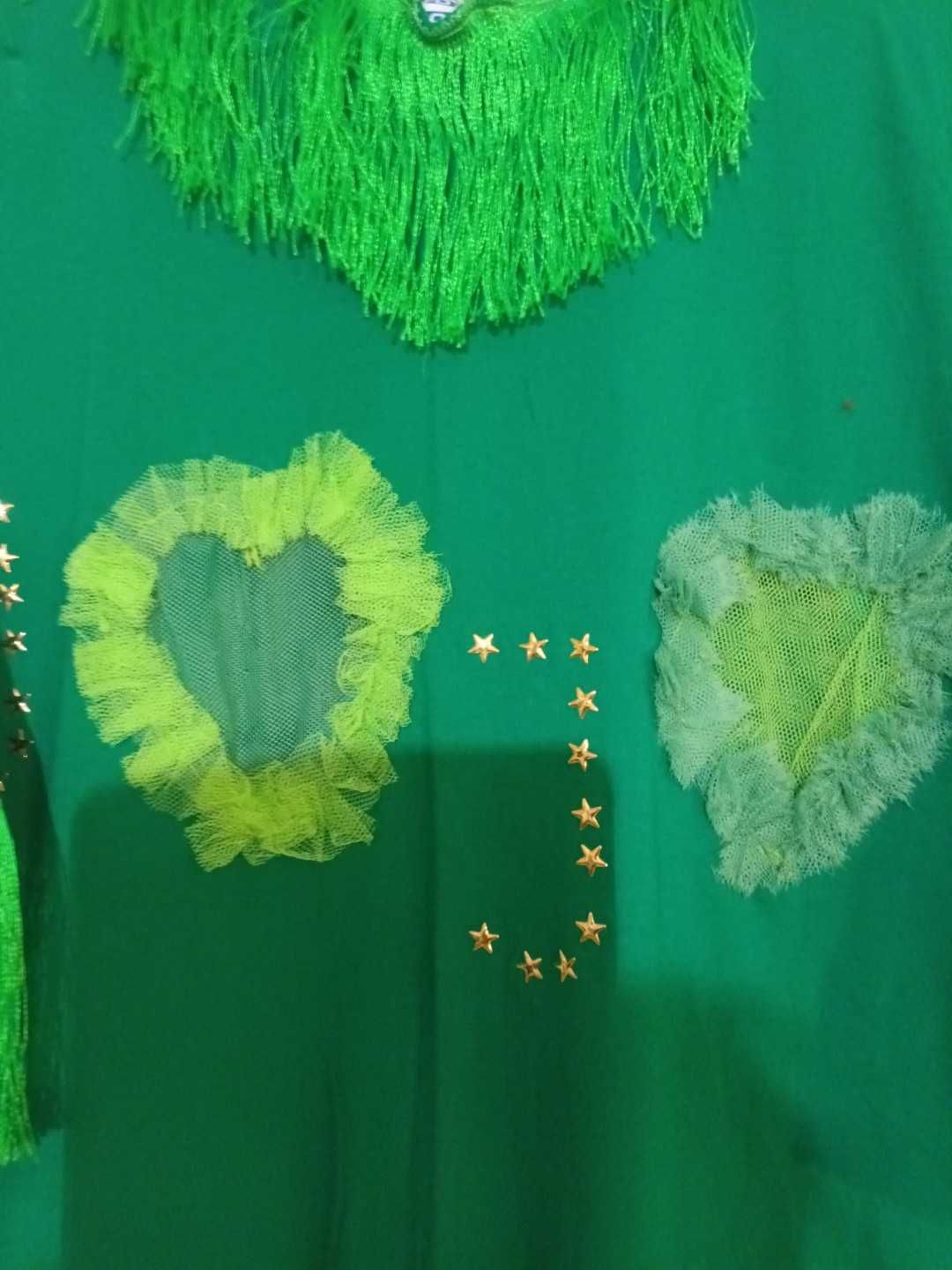 kostium karnawałowy - zielona panienka