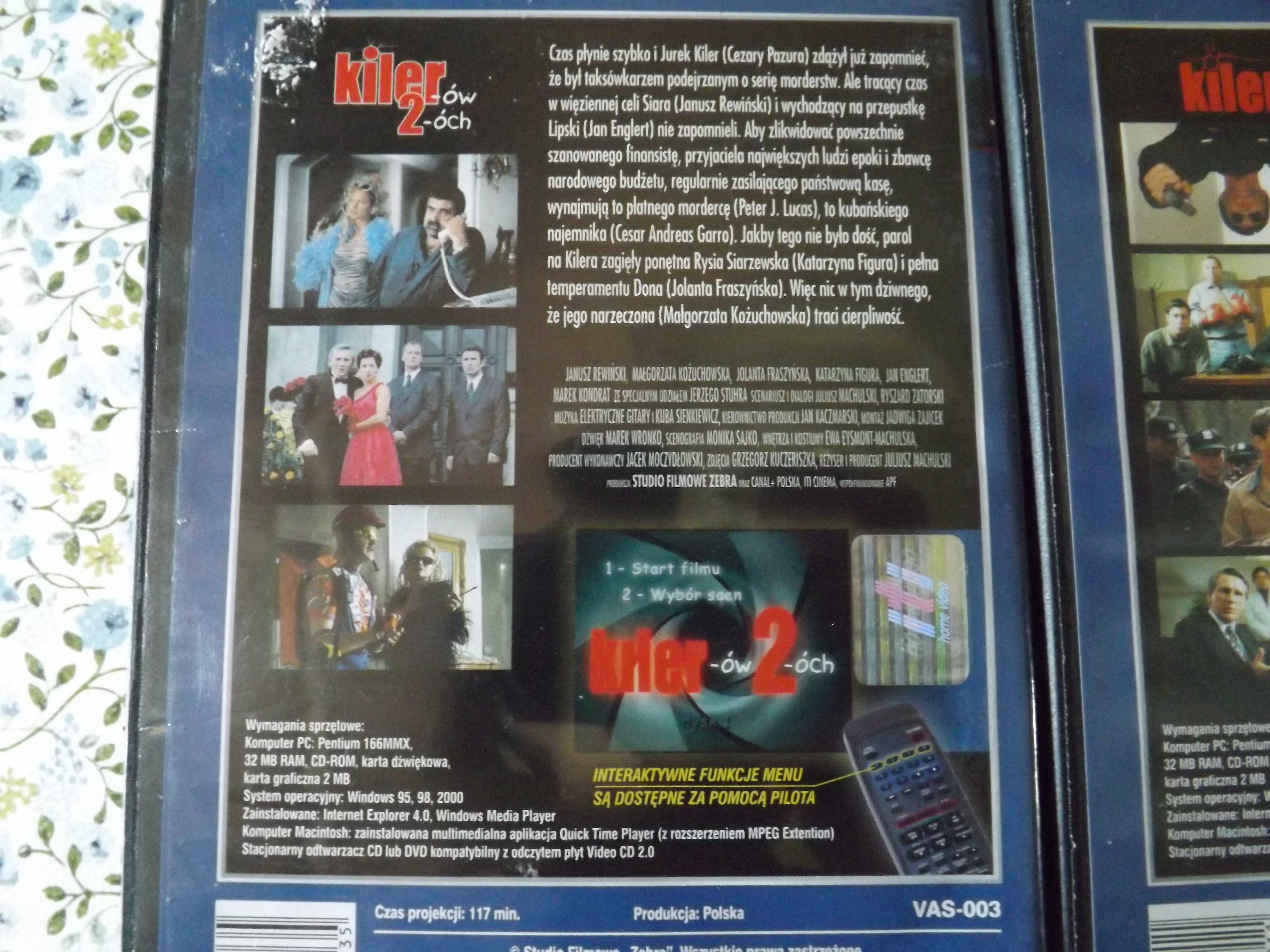 Kiler dwie części vcd film Kilerów 2óch