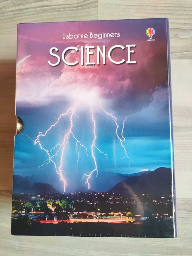 Usborne Science 10 książeczek, nowe, zafoliowane