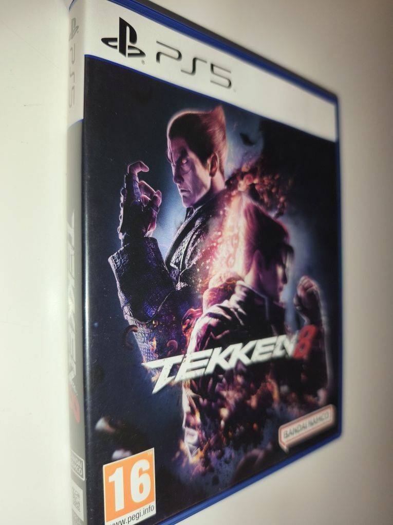 Gra Ps5 Tekken 8 gry PlayStation 5 Mortal Kombat Uncharted Crash NFS