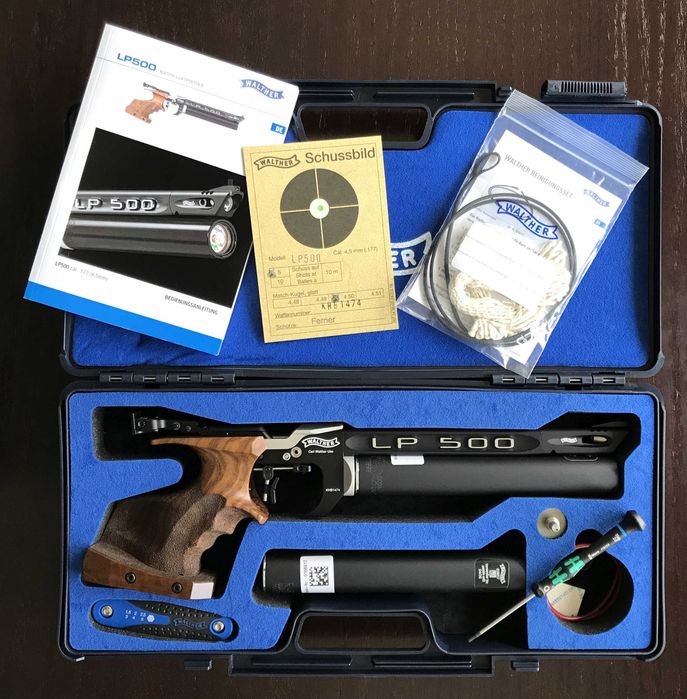 pistola ar comprimido Walther LP500 Expert