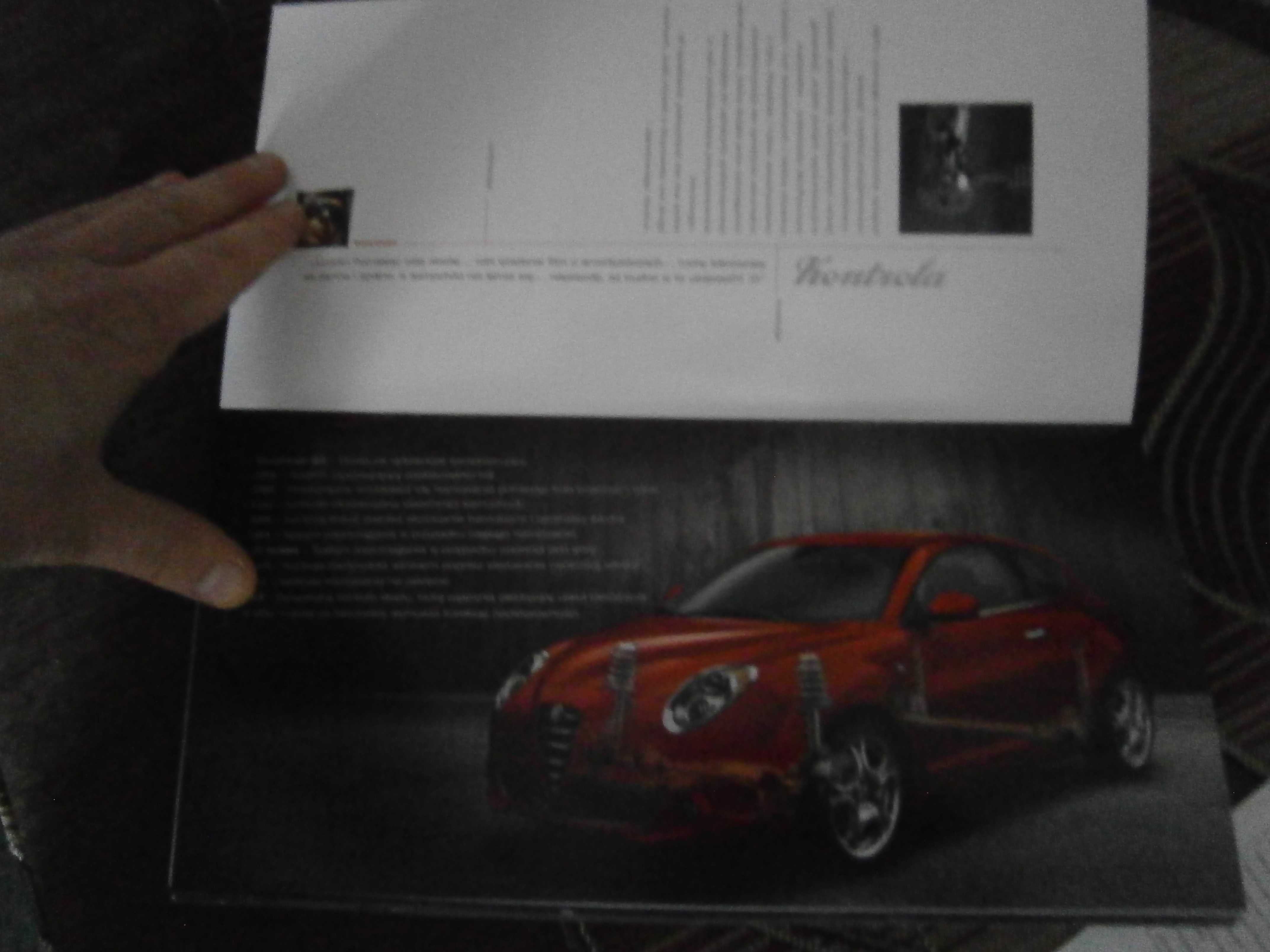 Folder prospekt Alfa Romeo MTO