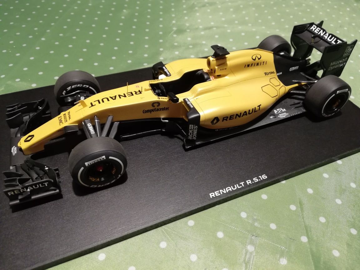 F1 1:18 Renault RS16 Spark como NOVO