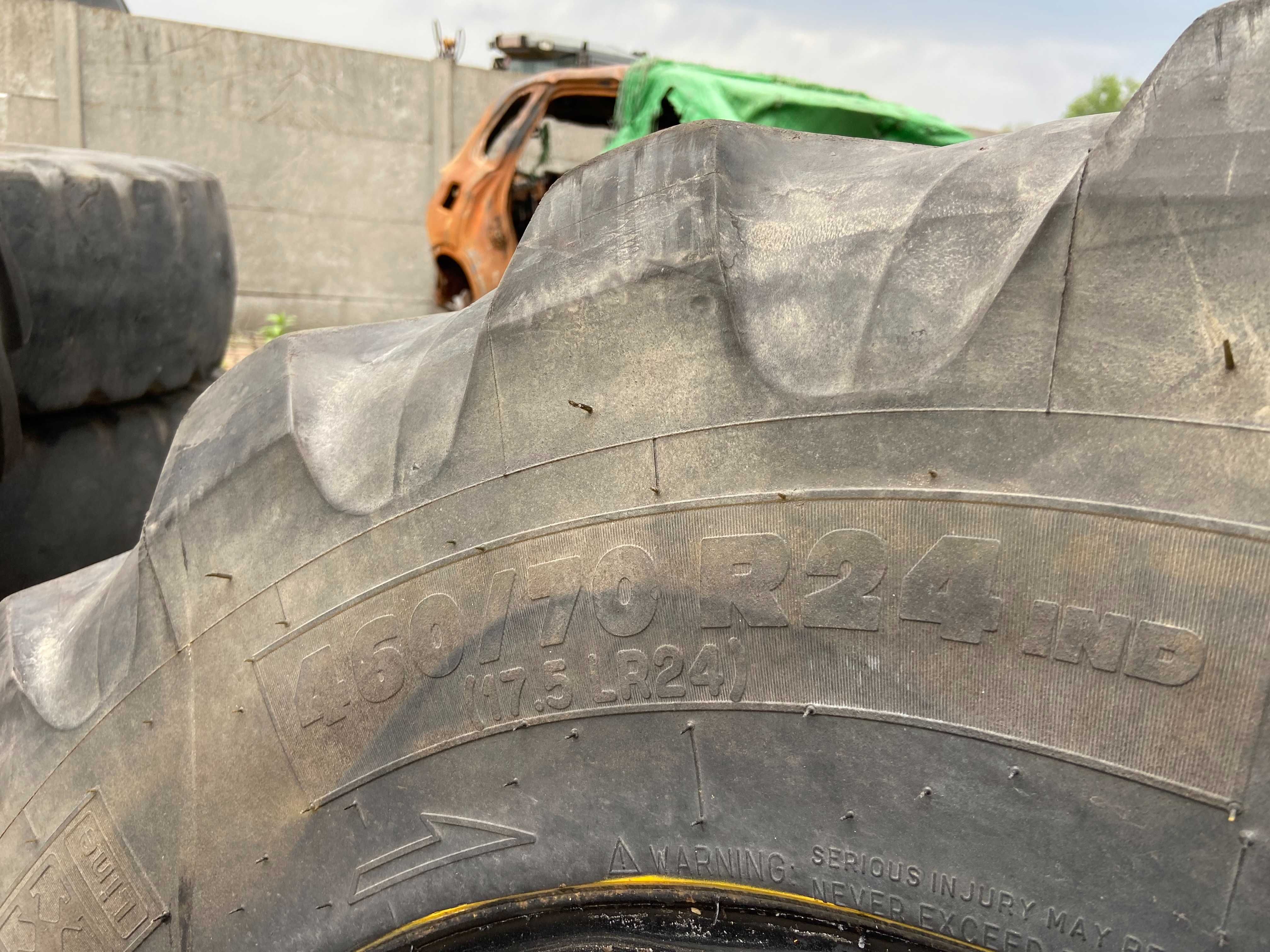 Opony Opona MICHELIN 460/70 R24 Komplet 4 sztuki ładowarka JCB MANITOU