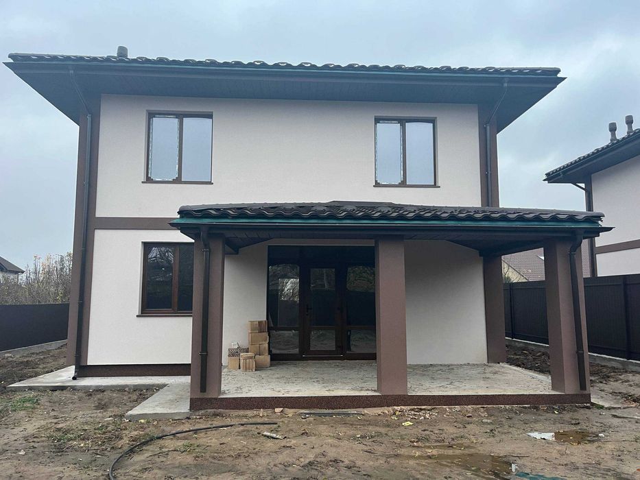 Двоповерховий будинок біля Києва з газом | Гатне | Без комісії