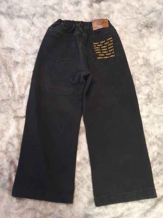 Утепленные джинсы на девочку