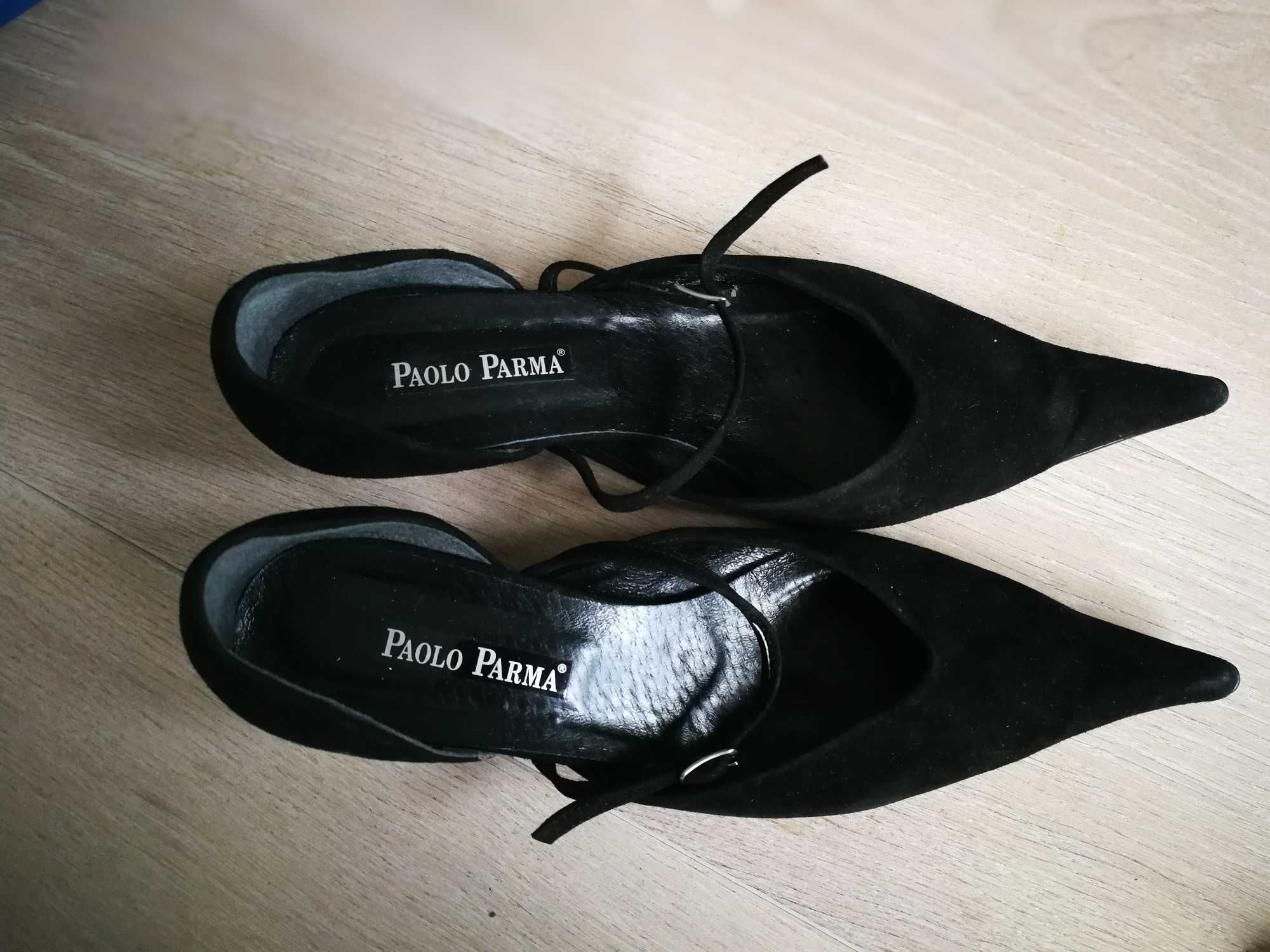 buty z czubem Paolo Parma czarne r. 40