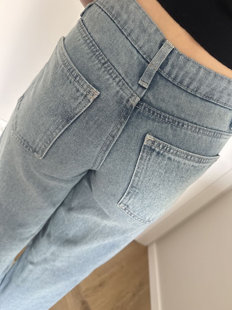 Widel Leg spodnie jesnsowe 32 xxs szerokie
