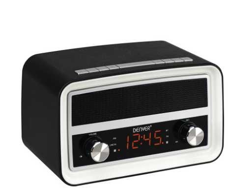 Radiobudzik Denver CRB-619 MK2 Vintage Bluetooth