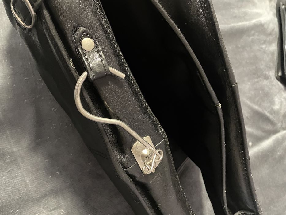 Шкіряний портплед, валіза для костюмів/ суконь