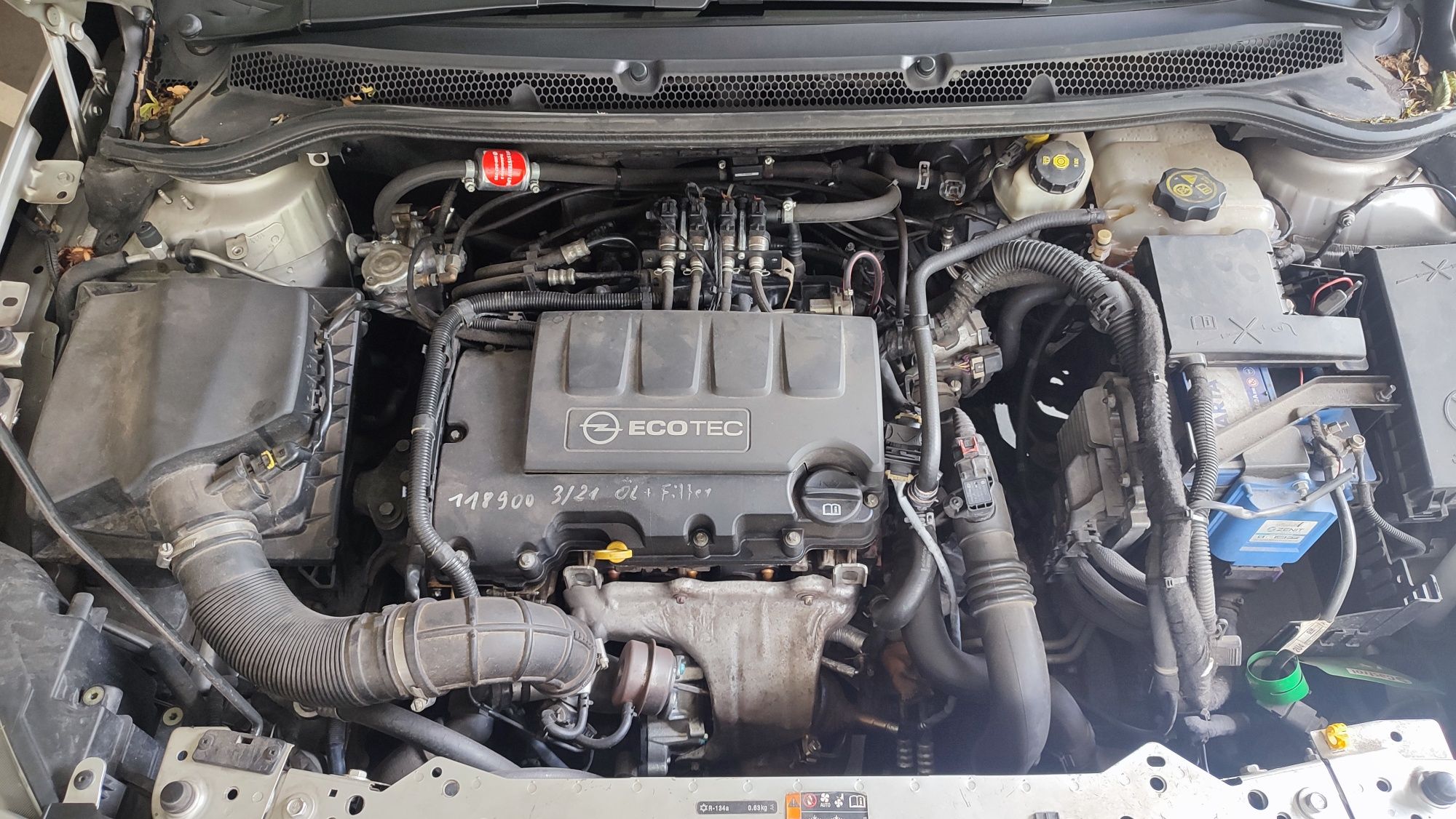 Opel Astra J 1.4 turbo + LPG