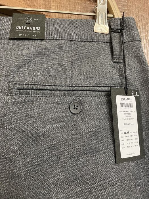 Чиносы Only&Sons W34L32
