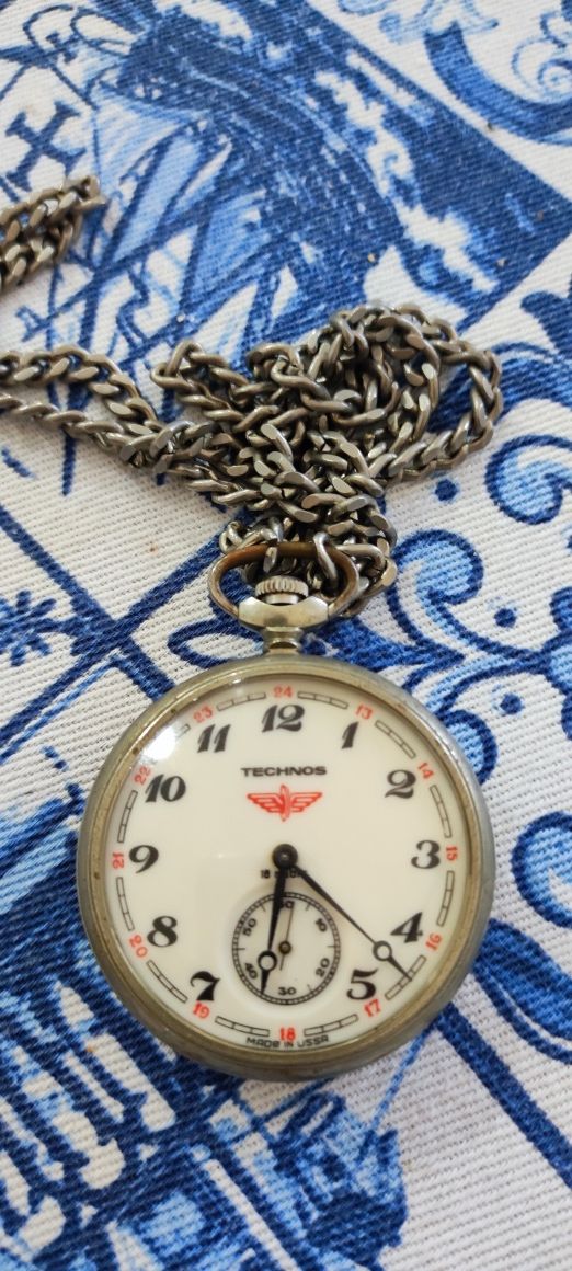 Relógio de Bolso Technos Made in USSR