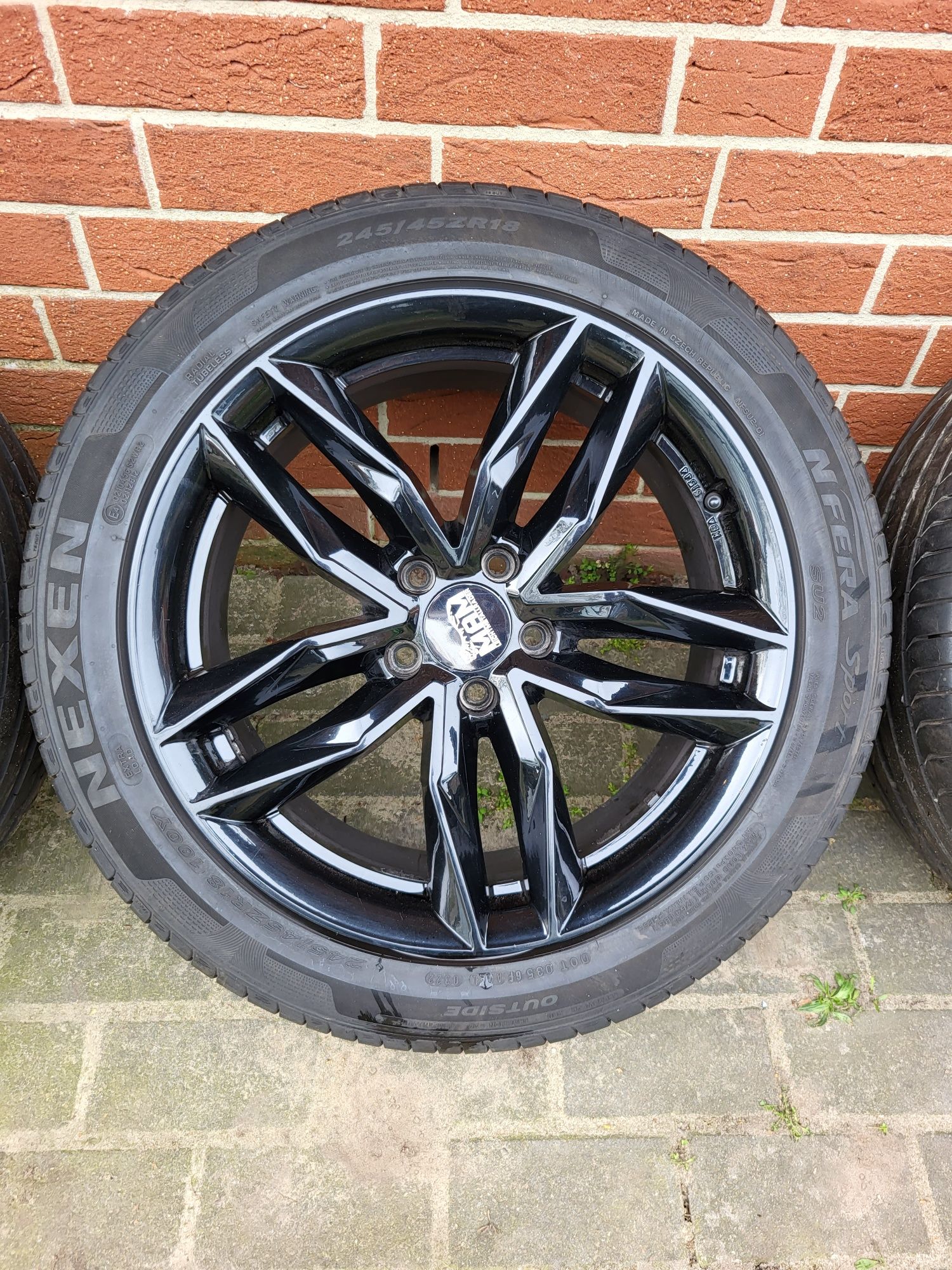 Felgi Keskin 18" 5x112 Opony letnie 245/45/18 Audi/Mercedes/Skoda/Seat