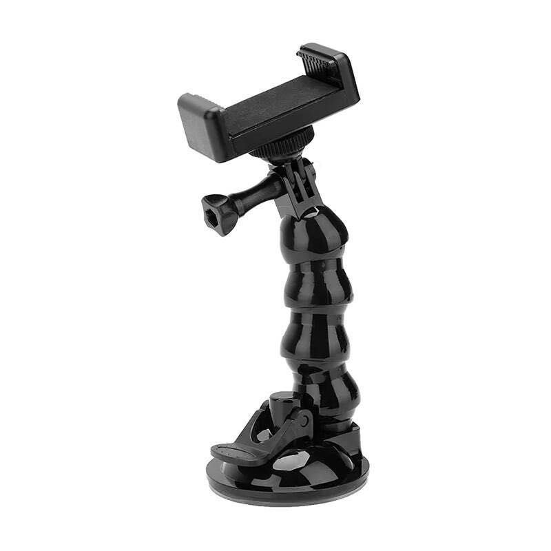 Ventosa Suporte flexível para carro TELESIN para Gopro DJI Osmo Xiaomi