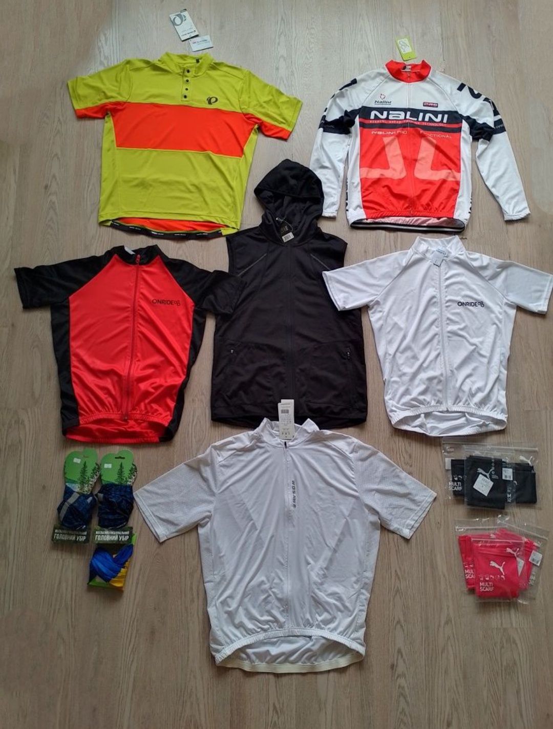 Велокуртки, ветровки, дождевики PEARL iZUMi KLS Onride Crivit