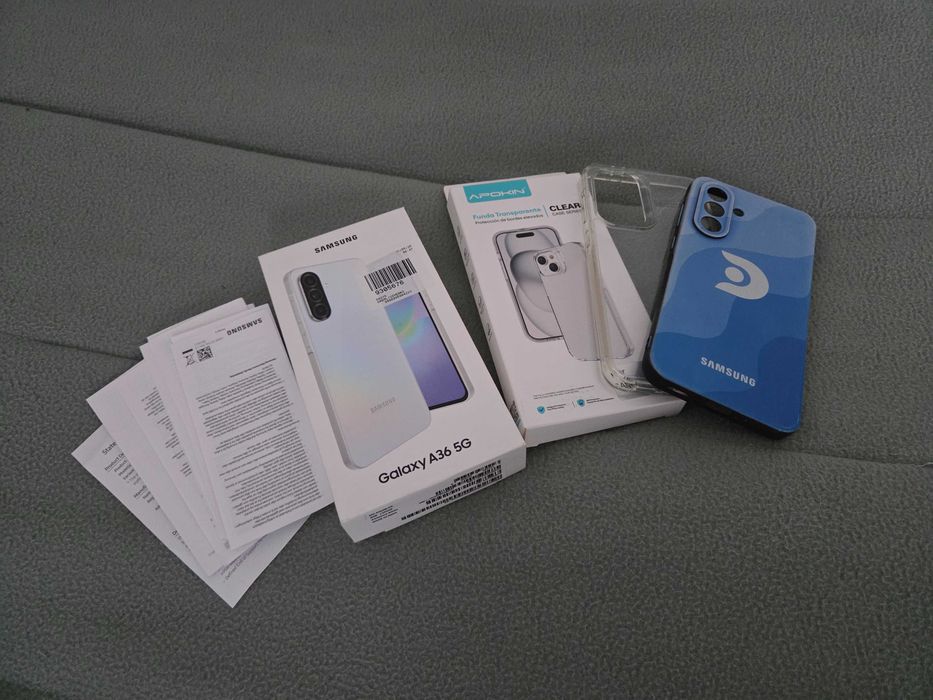 Samsung Galaxy A36 5G [SM-A366B] 8/256 GB + 2 Cases, [No Signs of Use]