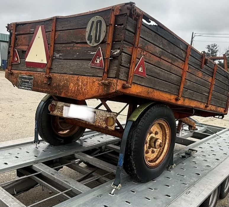 Reboque herculado 2100 kg matriculado