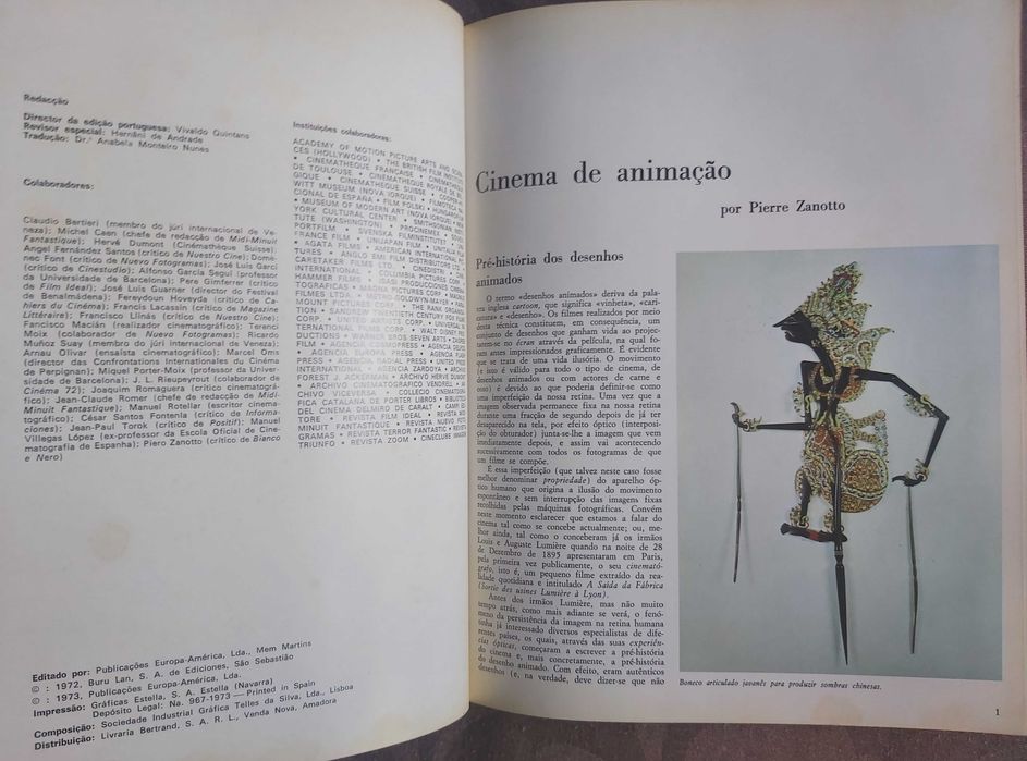 Cinema de Animação / Cinema Romântico