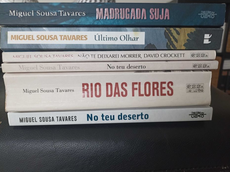 Miguel de Sousa Tavares - lote de 6 livros