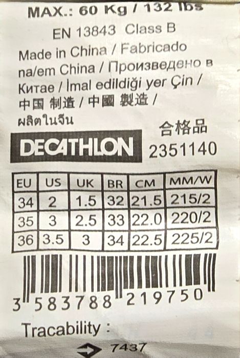 Patins em linha Decathlon