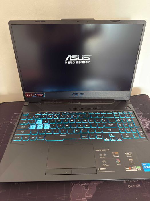 Asus TUF Gaming F15 i5, 16GB, 1TB, RTX3050, 144Hz