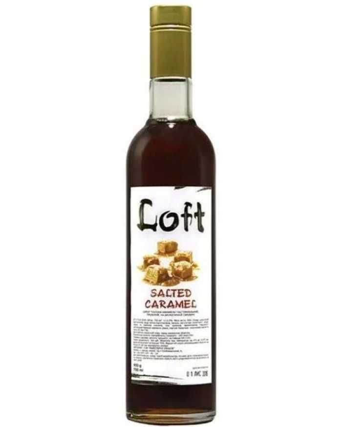 Сироп ТМ "Loft" к кофе и десертам со вкусом "Соленая Карамель" 0,7 л