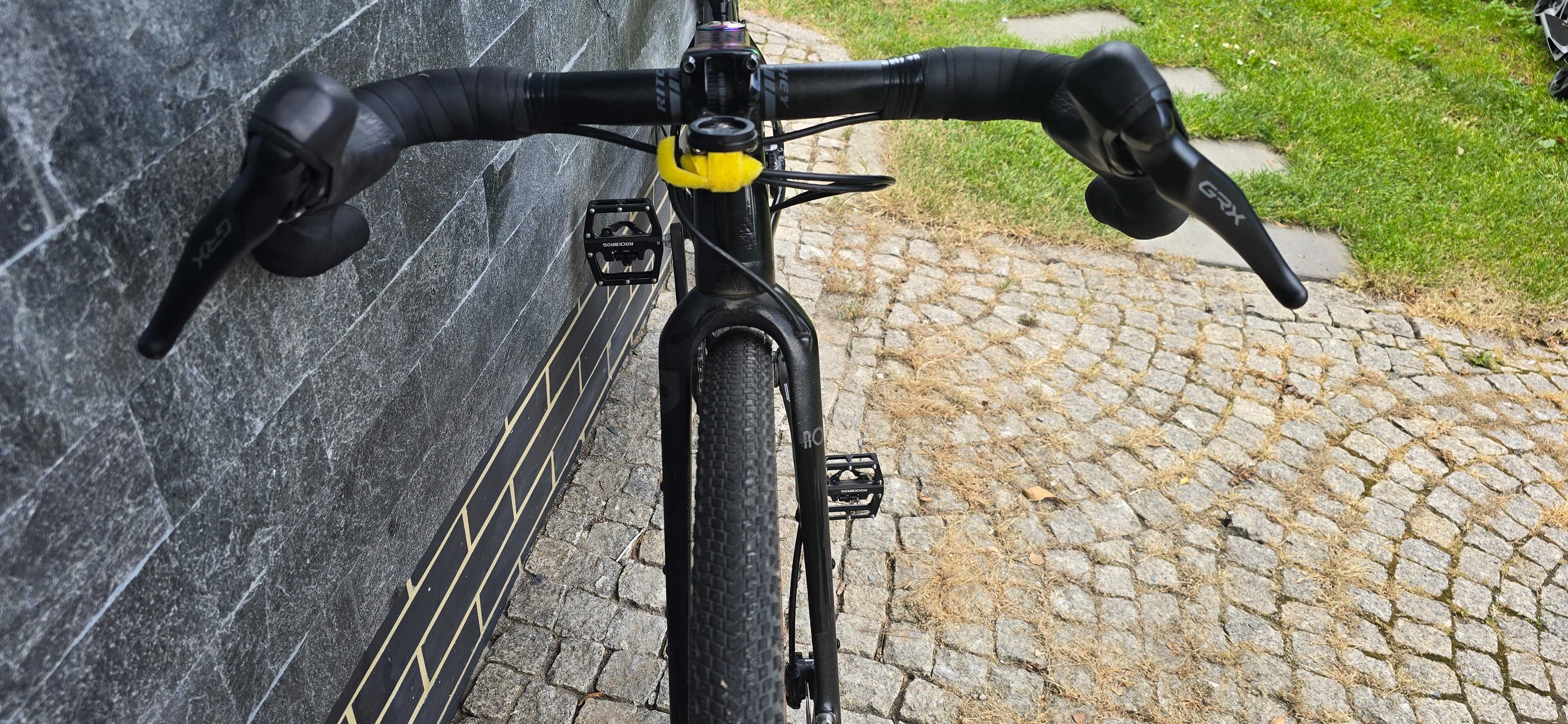 Rower gravel NS BIKES Rag+2 z widelcem RONDO i pełną grupą GRX800