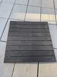 Deck antracite 90x90cm