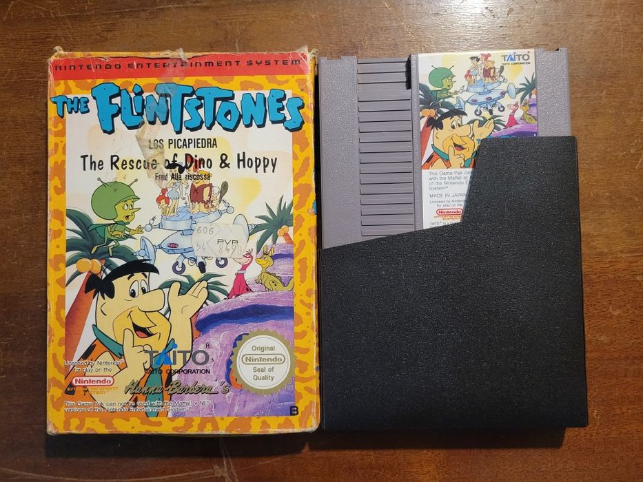 The Flintstones: The Rescue of Dino & Hoppy (NES – PAL) – Complete64564180672130120