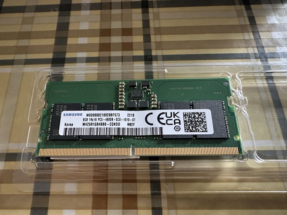 Memória RAM Samsung Sodimm 4800Mhz 8GB