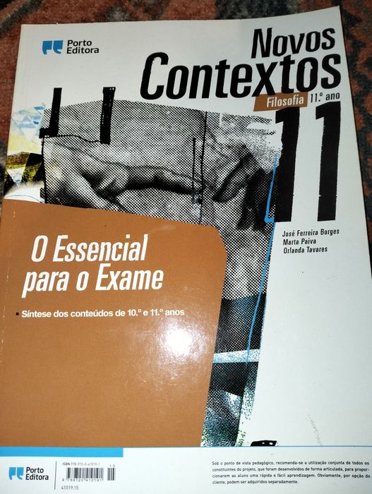 Caderno de atividades +Essencial para exame filosofia 11 ano - novo