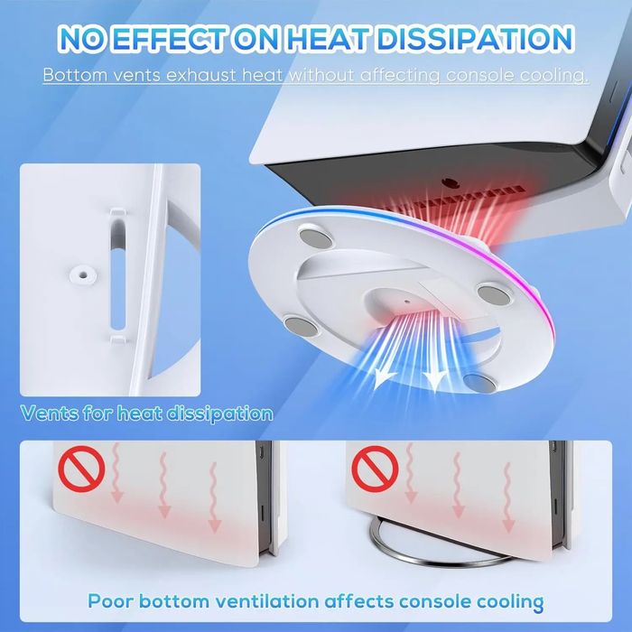 Suporte vertical para console PS5 Slim