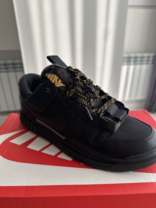 Кроссовки Nike Air Dunk Jumbo Black Оригинал