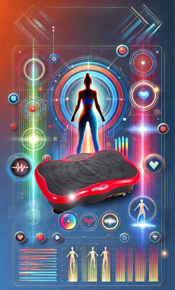 Вібраційна платформа MINEXO Vibro Slim Shaper Pro Масажер•тренування