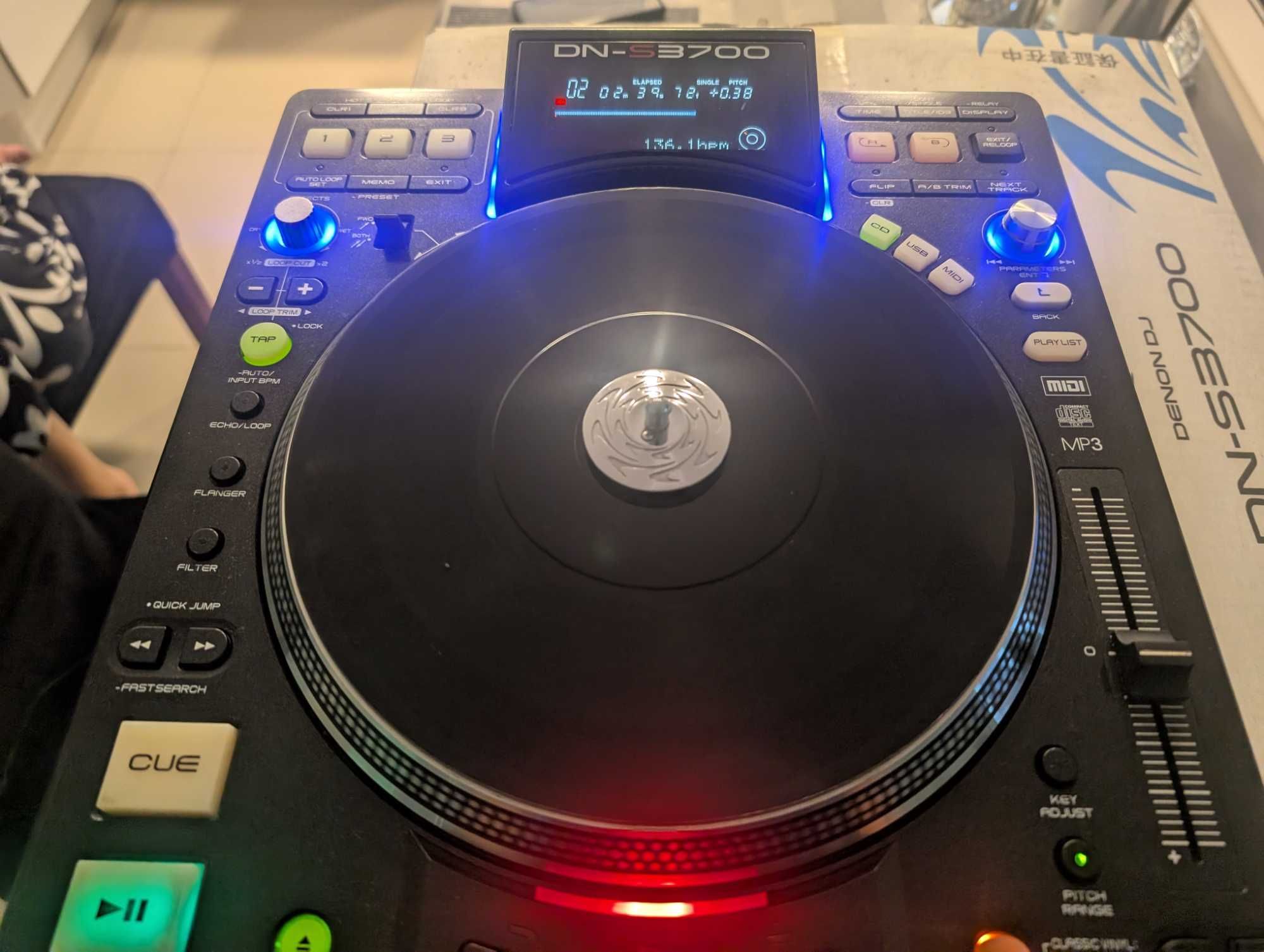 2 x Denon DN-S3700, Odtwarzacze dla DJ, MADE IN JAPAN